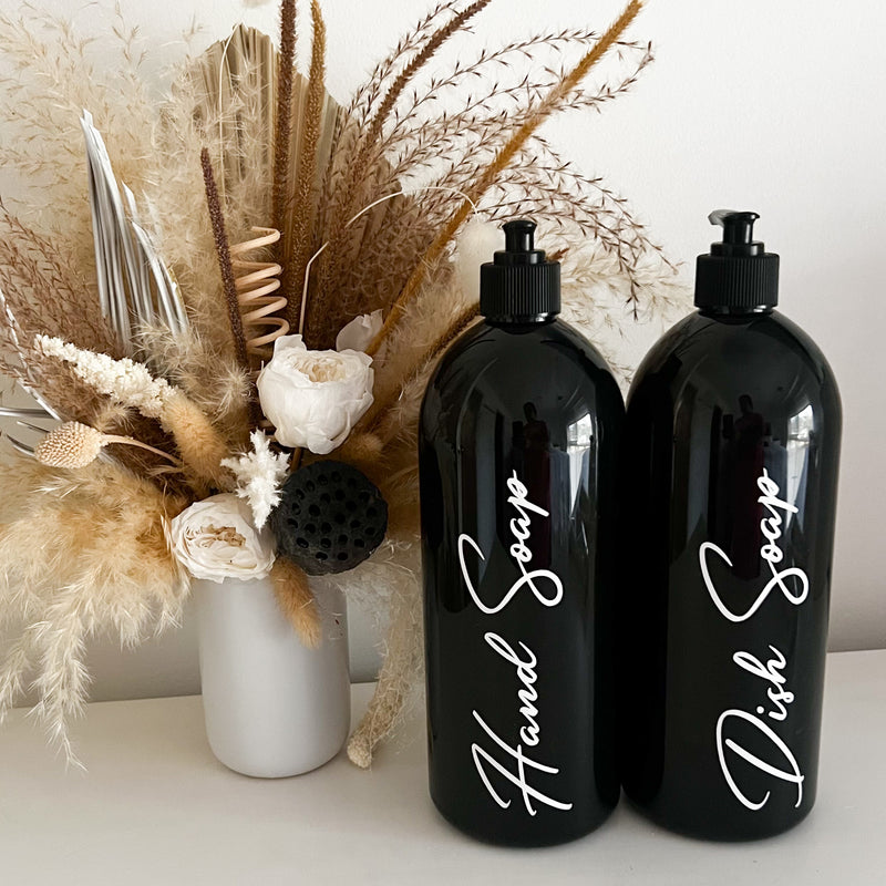 Reusable Shampoo Bottles - 1ltr