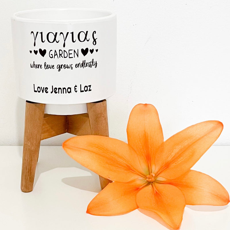 Personalised Pot Planter - Mother&