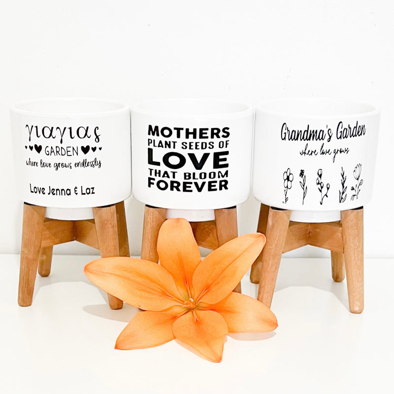 Personalised Pot Planter - Mother&