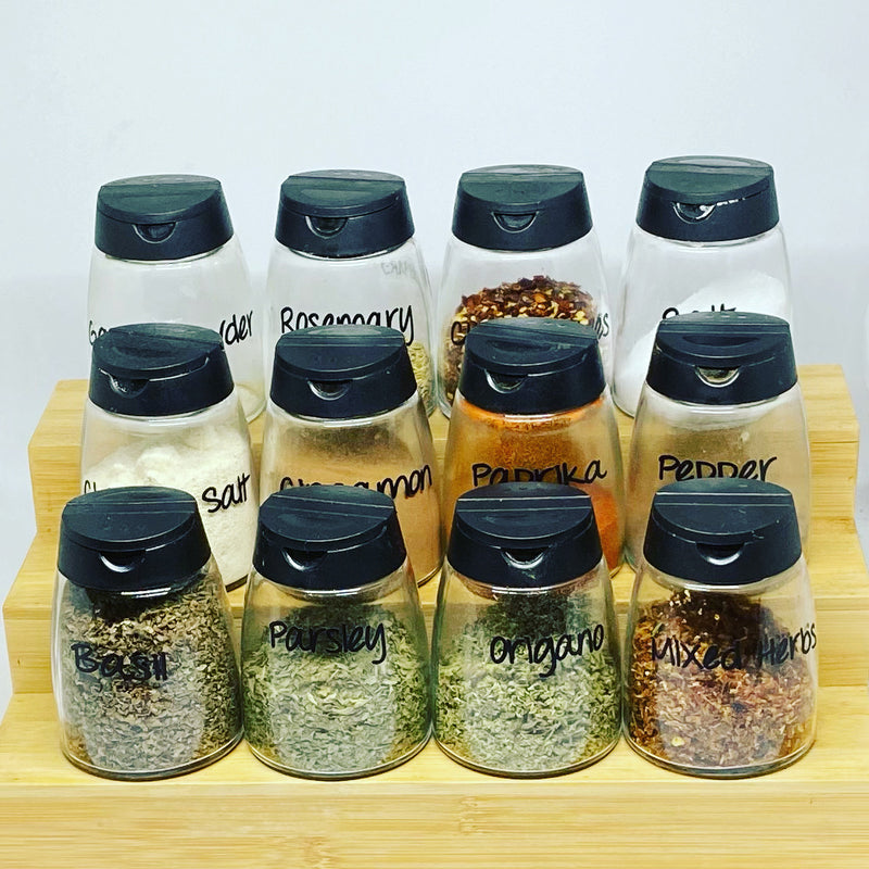 Vinyl Labels for Spice Jars