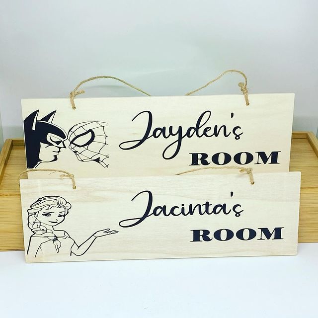 Wooden Door Hanger