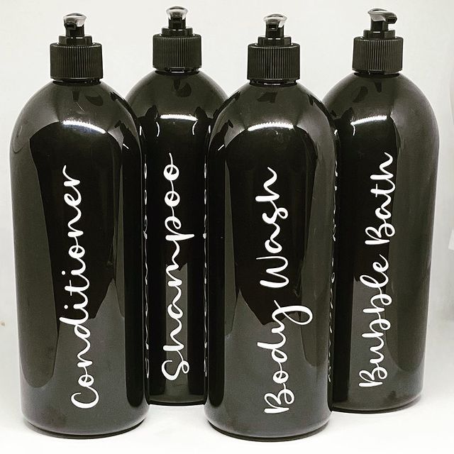 Reusable Shampoo Bottles - 1ltr