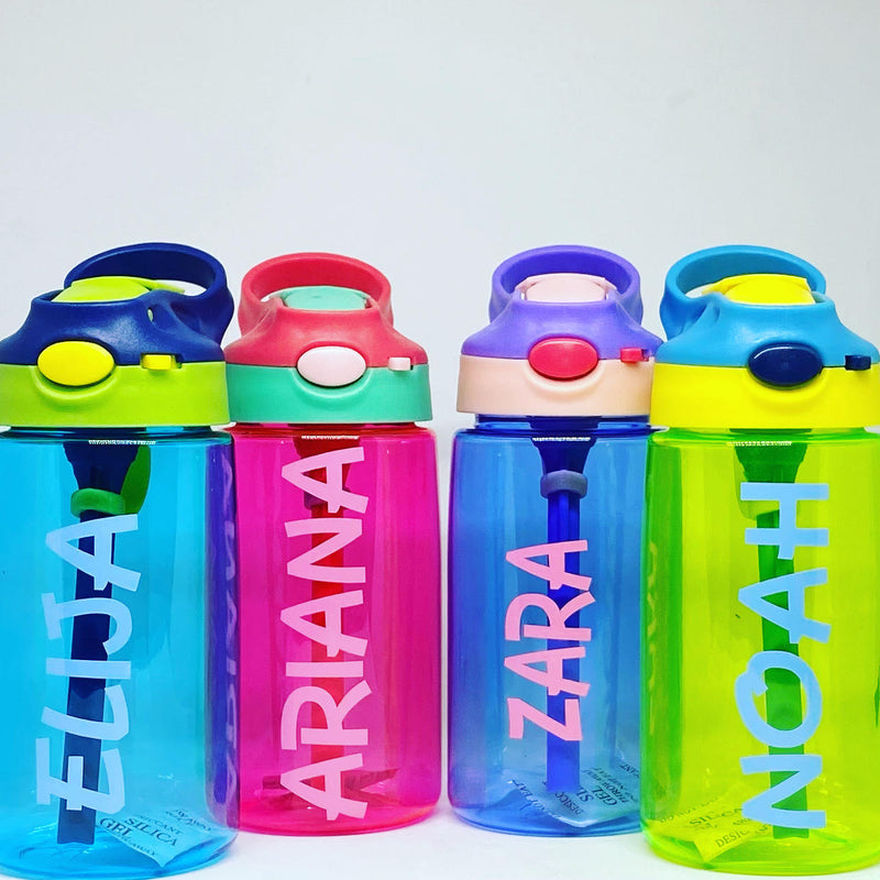 Kids Sport Bottle With Straw