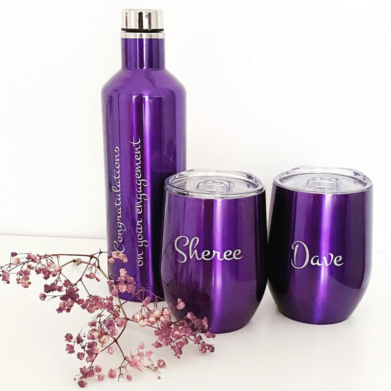 Tumbler Gift Set with Bottle