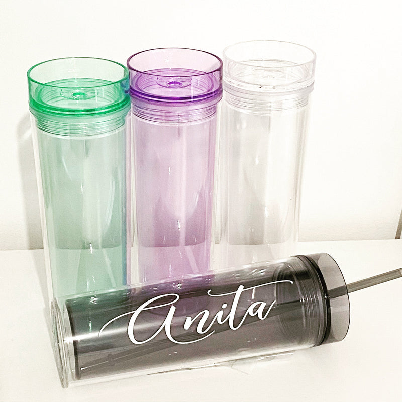 Skinny Acrylic Tumblers