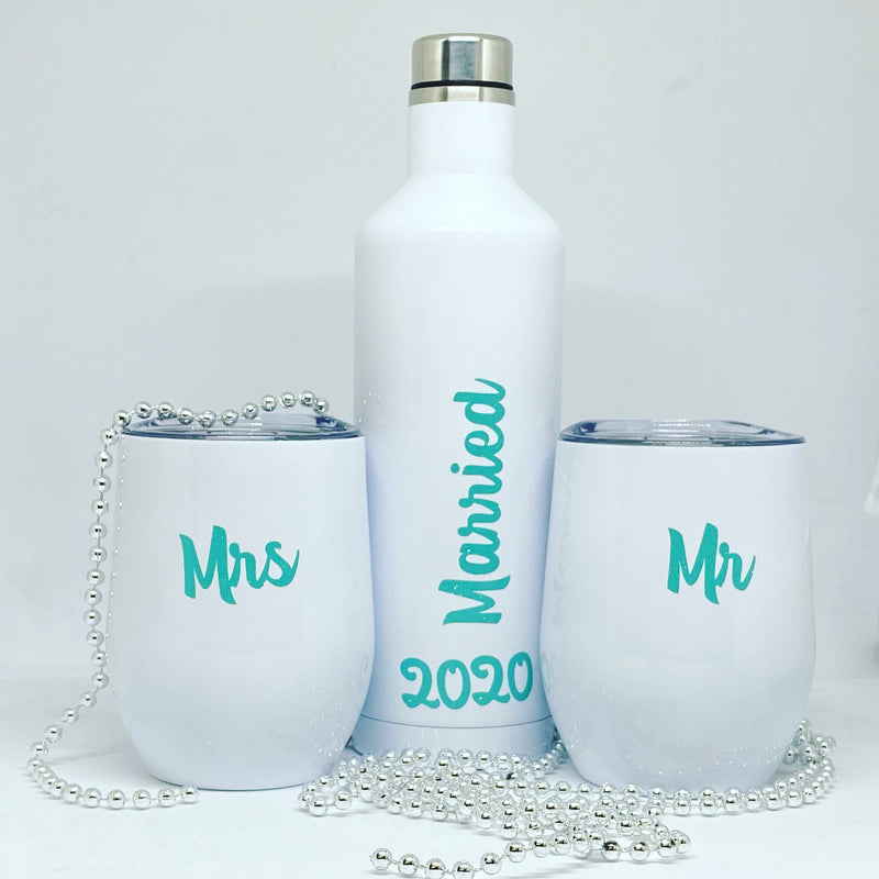 Tumbler Gift Set with Bottle