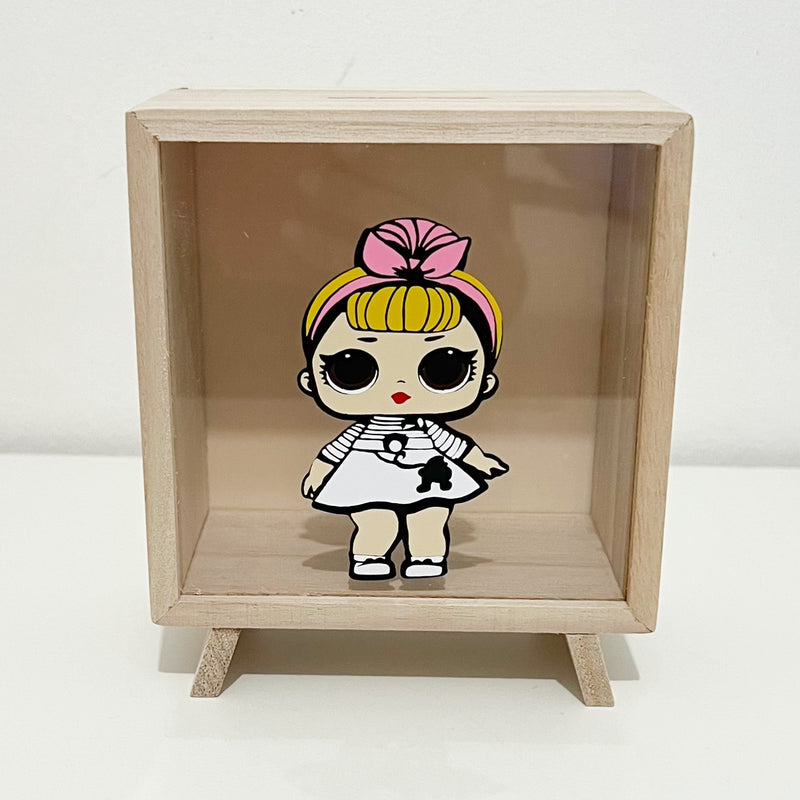 Themed Wooden Money Box