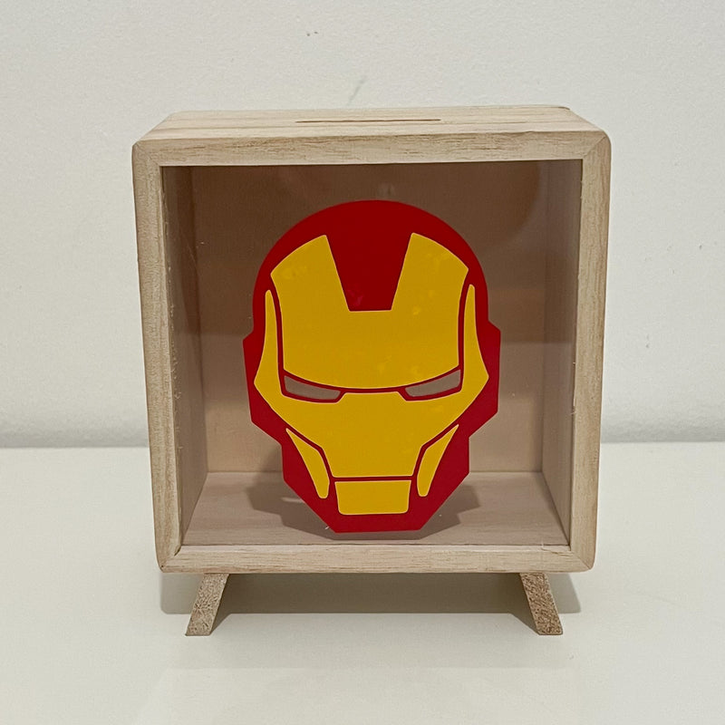 Themed Wooden Money Box