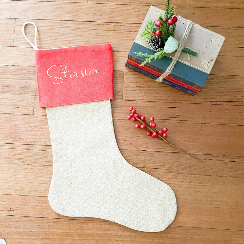 Personalised Christmas Stocking