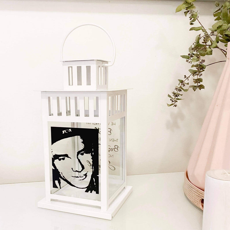 Memorial Lantern (WITH SKETCHED VINYL PHOTO)