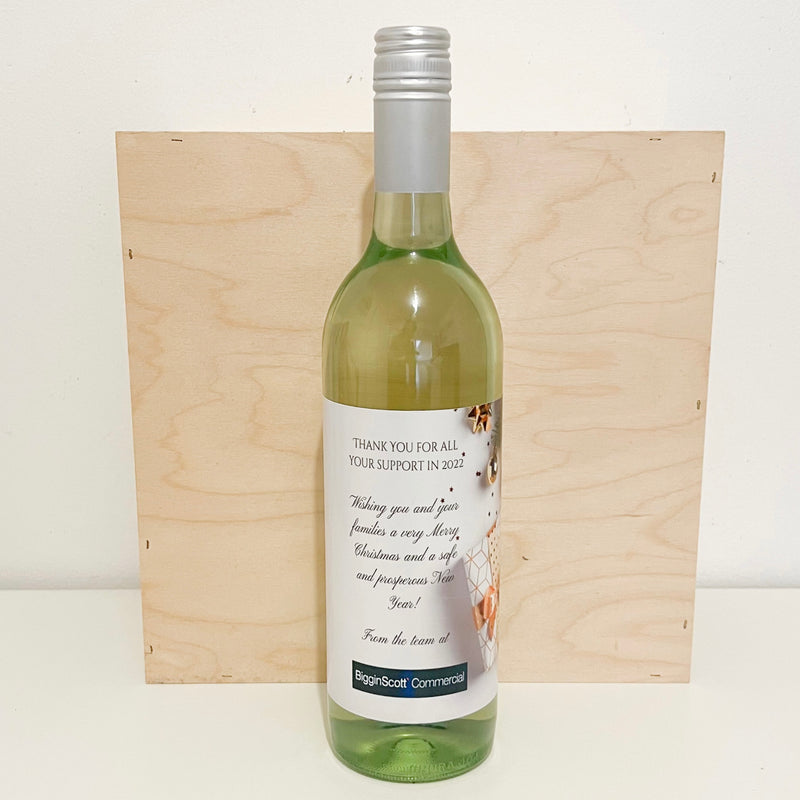 Personalised Wine - Chardonnay/Cab Sav Bottle