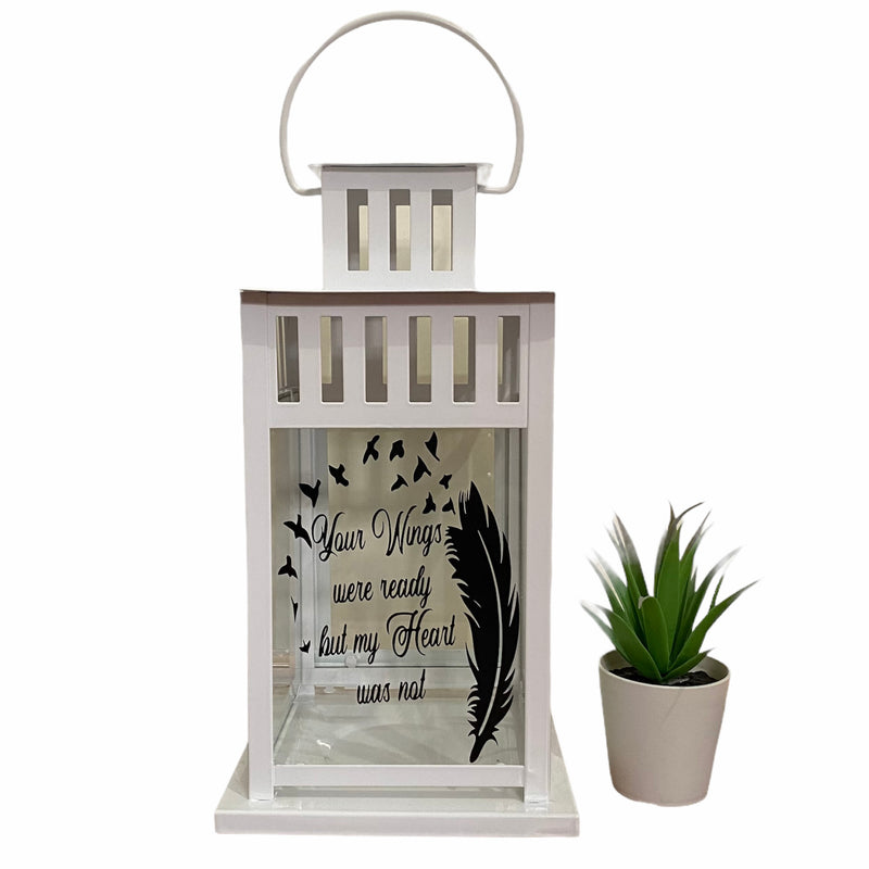 Memorial Lantern (WITH SKETCHED VINYL PHOTO)