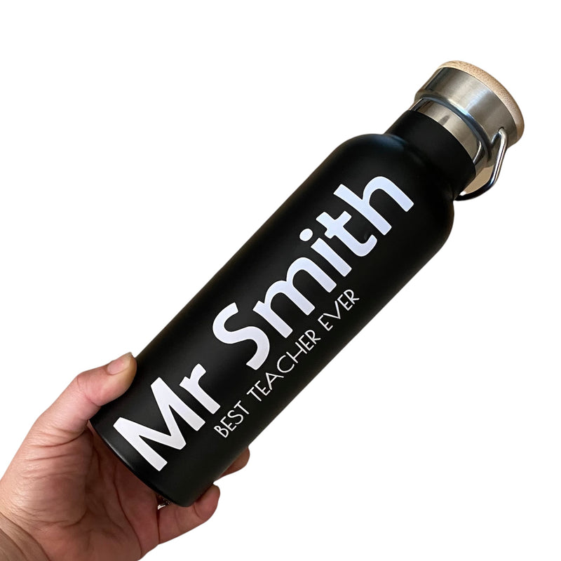 Personalised Teachers Bottle