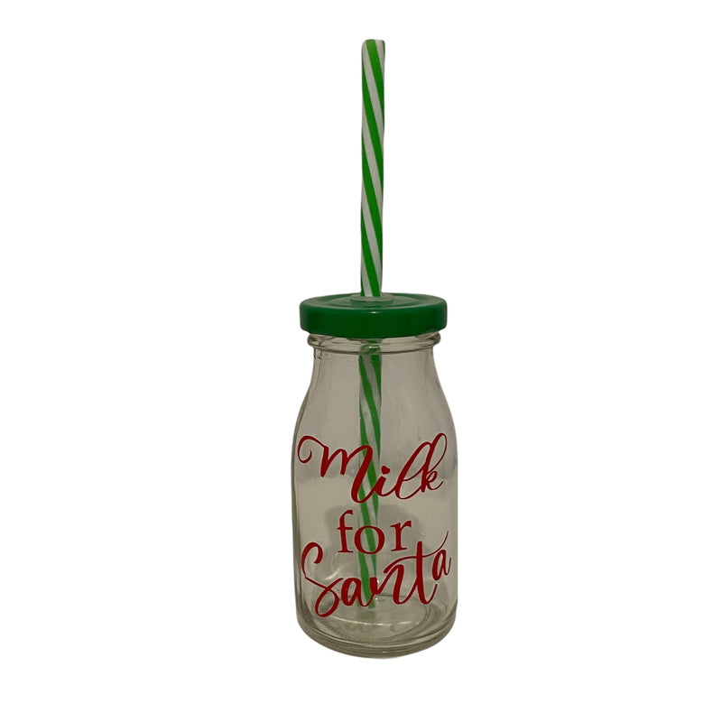 Personalised Milk Bottle for Santa