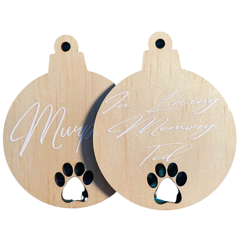 Personalised Pet Bauble