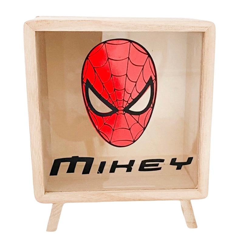 Themed Wooden Money Box