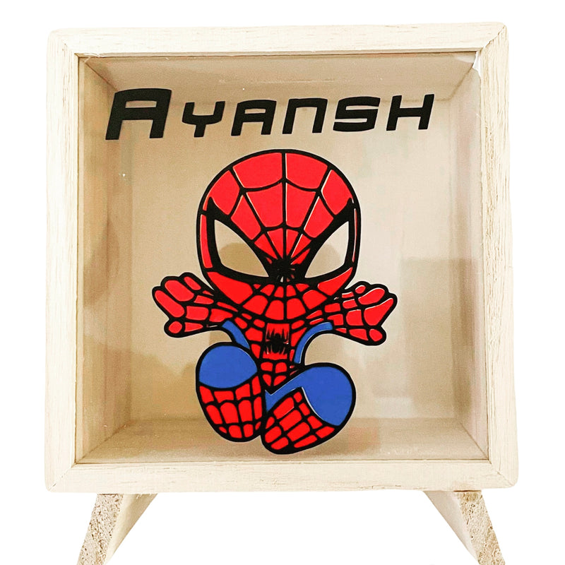 Themed Wooden Money Box