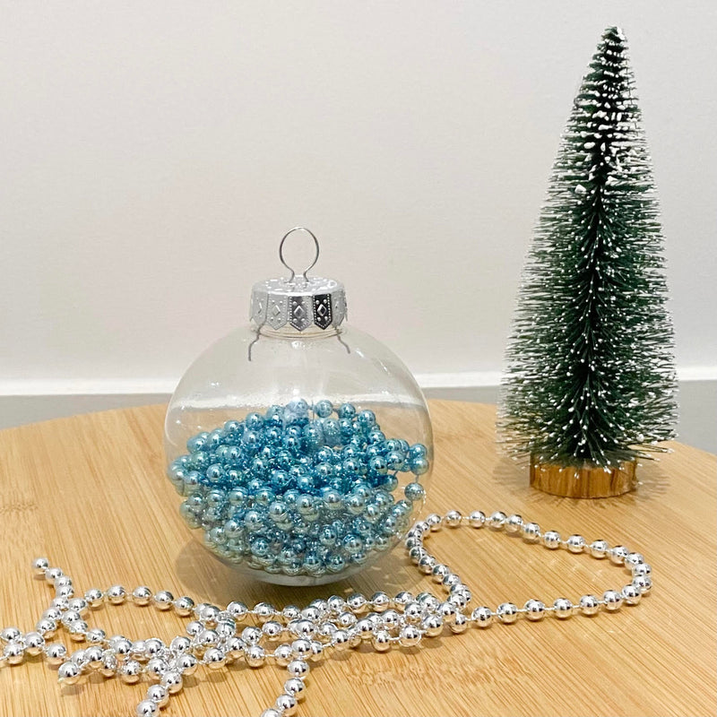 Personalised Christmas Baubles - With beads