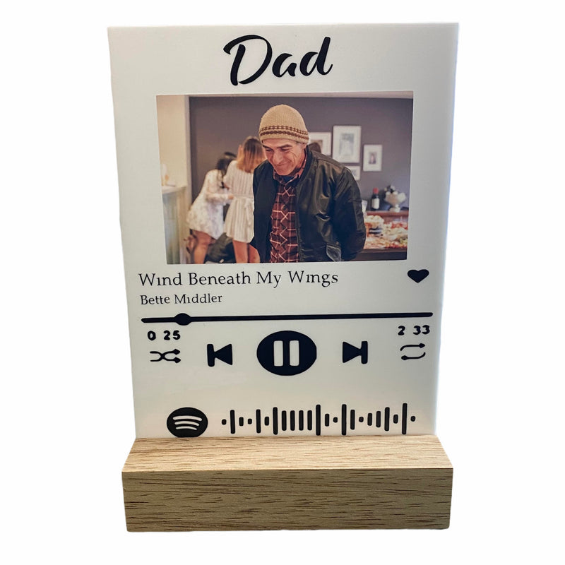 Spotify Music Plaque - In Memory