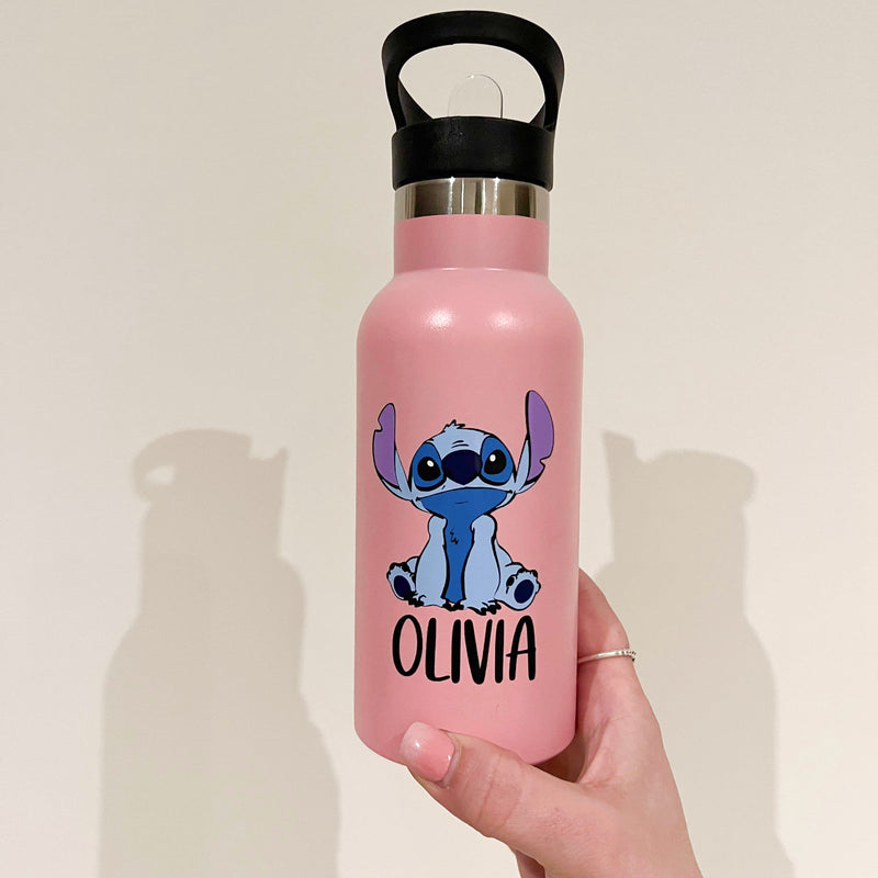 Kids Stainless Steel Drink Bottle - With Character