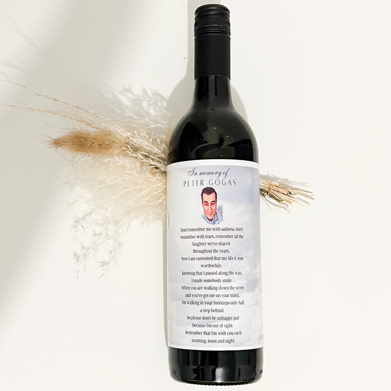 Personalised Wine - Chardonnay/Cab Sav Bottle