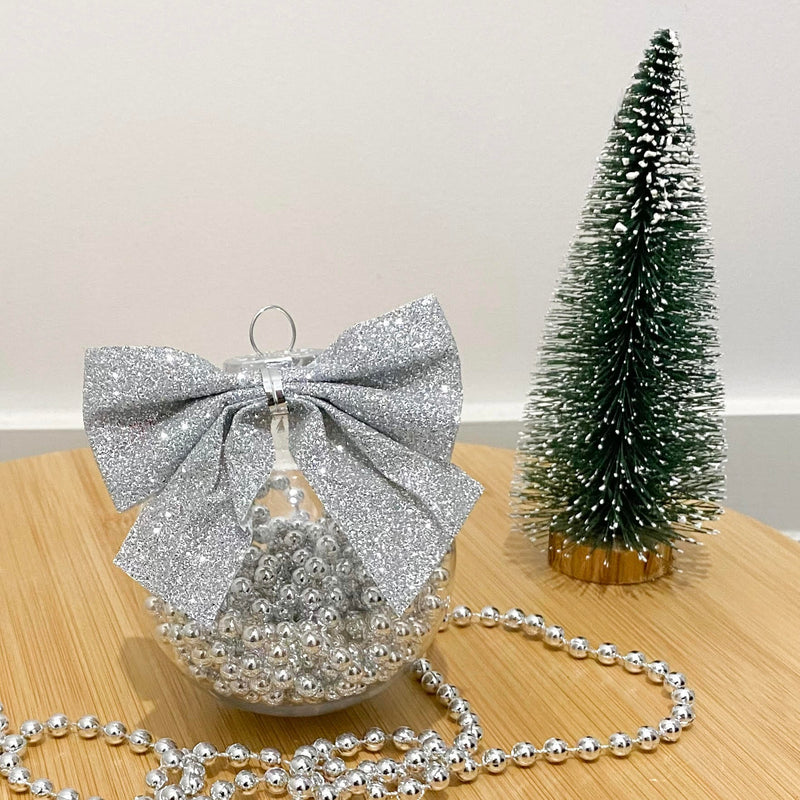 Personalised Christmas Baubles - With beads