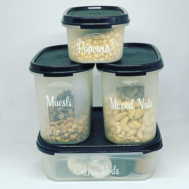 Vinyl Labels for Pantry Containers